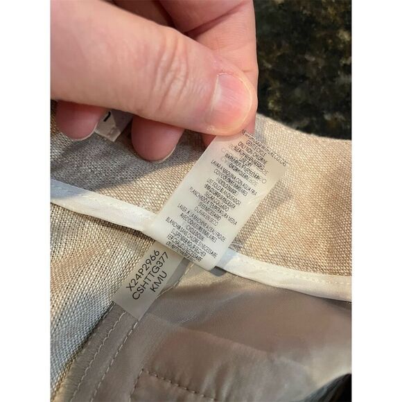 Calvin Klein Women's Plus Size 18 Beige Straight Leg Pants Casual - Picture 12 of 12